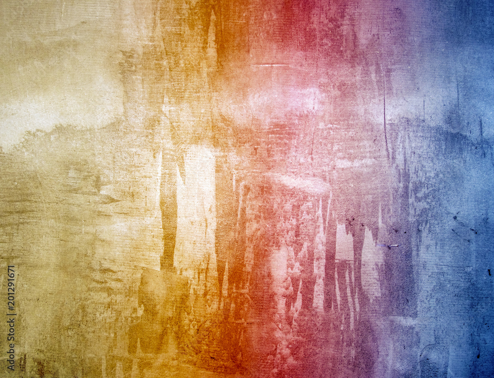 Obraz premium Colors wall grunge texture
