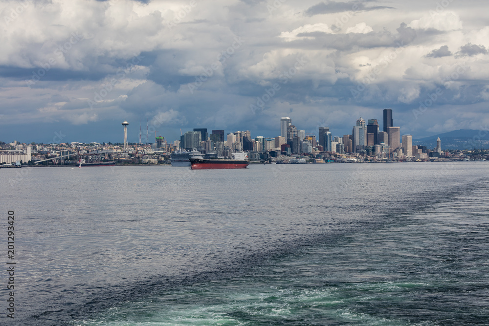 Seattle, Washington in the Pacific Northwest. Seattle, Washington in the Pacific Northwest.
