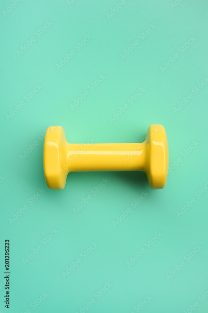 close up of dumbbell for background close up of dumbbell for background