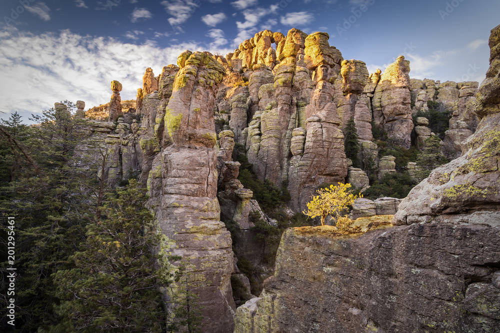 Sunset in Echo Canyon at Chiricahua National Monument