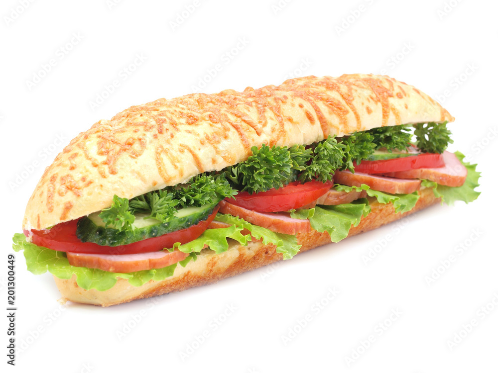 Sandwich isolated on white Sandwich isolated on white