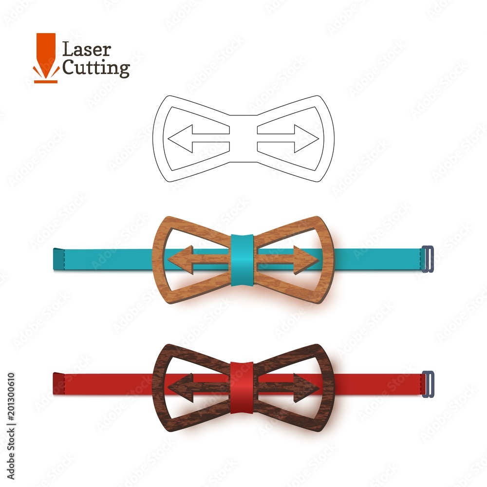 how to cut a bow tie