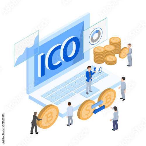 cryptocurrency isometric3
