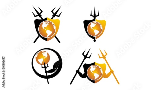 Global trident shield