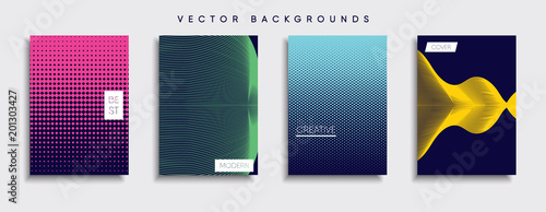 Fotografie Vector cover designs