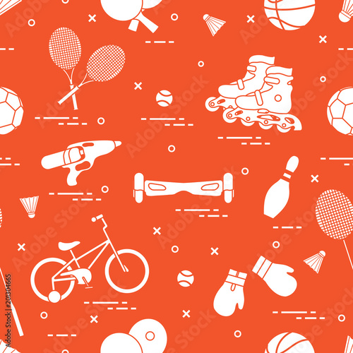 Equipment for sports activities for children.