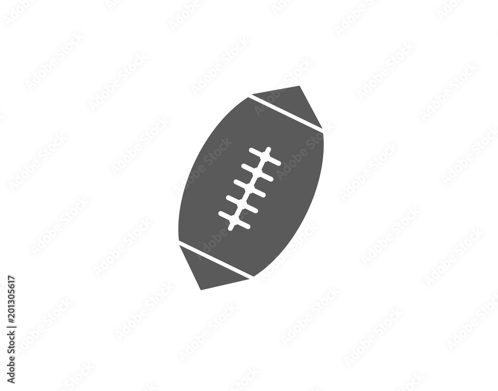 rugby ball icon rugby ball icon