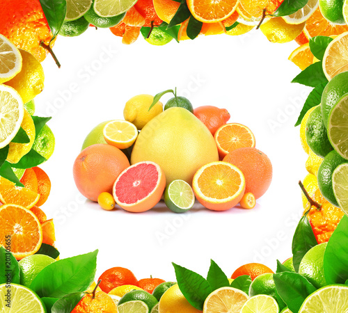 Fresh citrus fruit