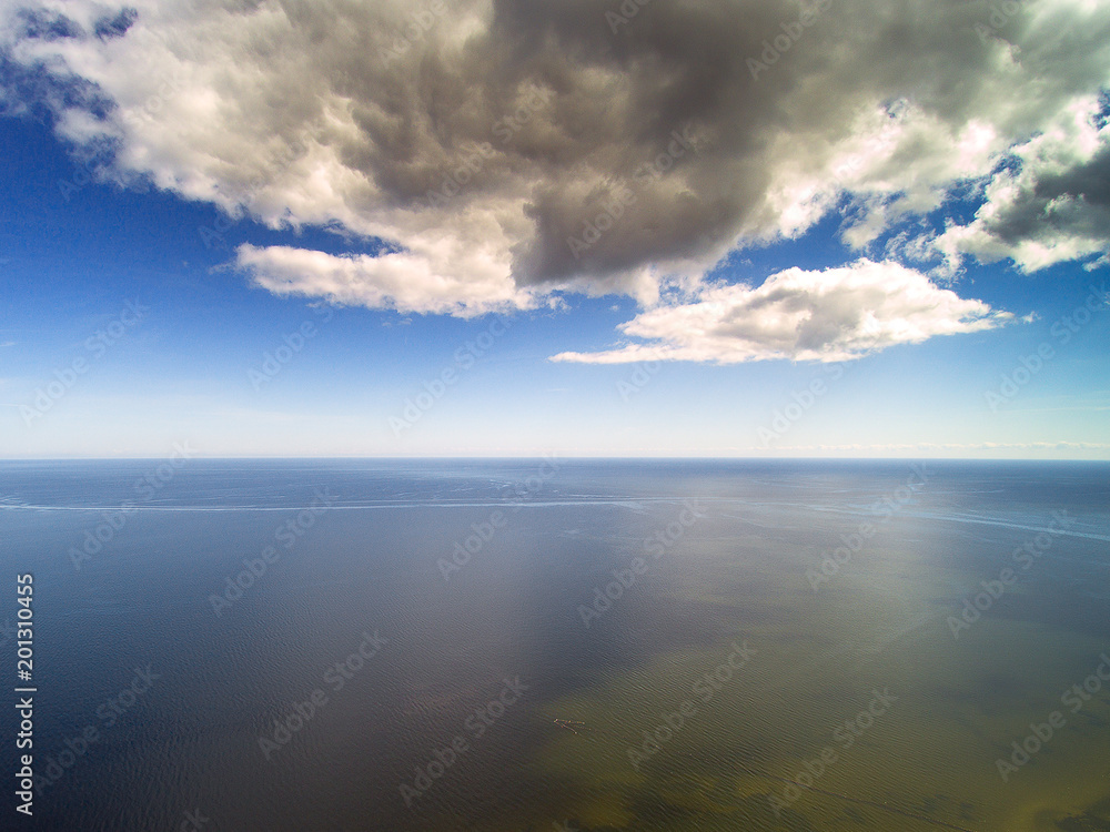 Gulf of Riga, Baltic sea in nice cummer day. Gulf of Riga, Baltic sea in nice cummer day.