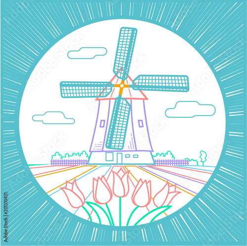 traditional Holland Icon
