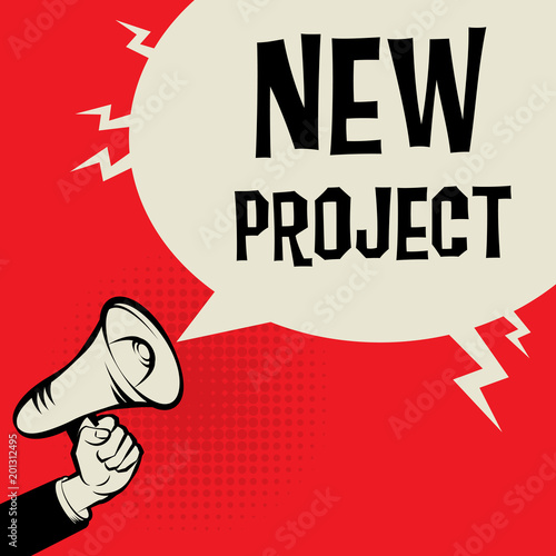 New Project business concept
