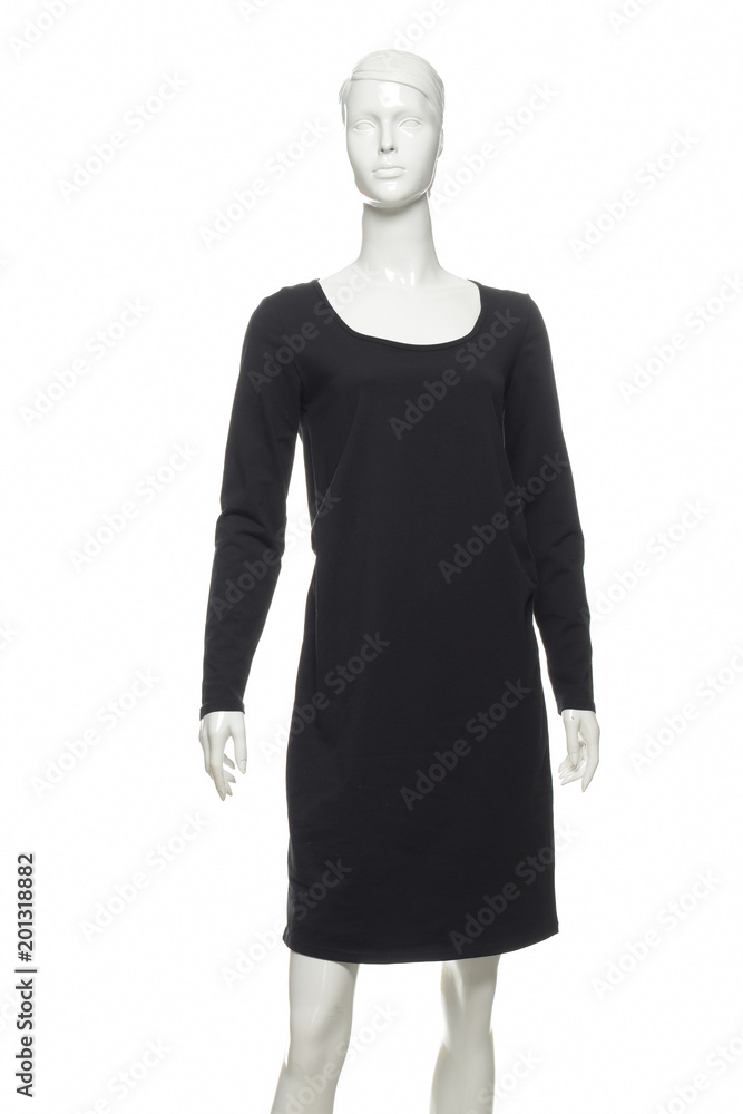 Woman's dress on a mannequin Woman's dress on a mannequin