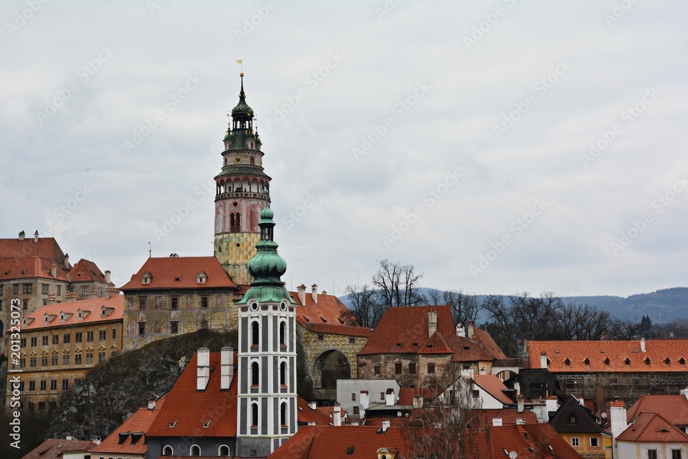 Cesky Krumlov' dan Bir Görünüm