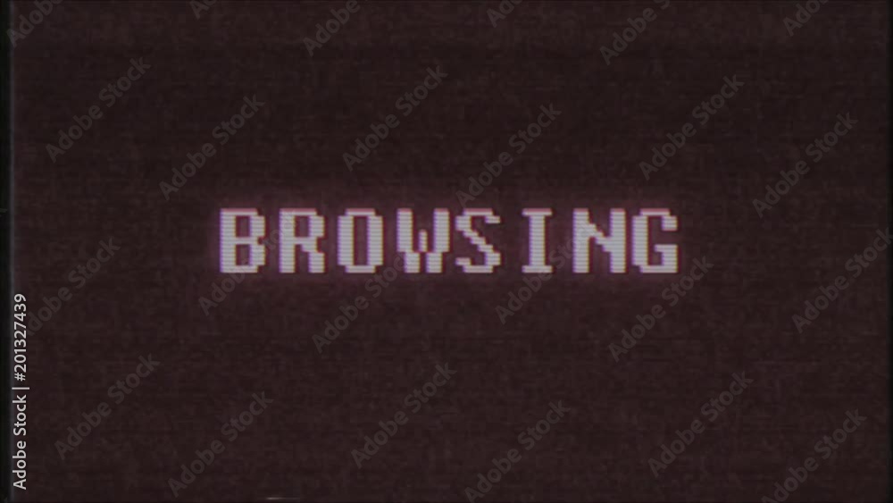 retro videogame BROWSING word text computer old tv glitch interference noise screen animation seamless loop New quality universal vintage motion dynamic animated background colorful video m retro videogame BROWSING word text computer old tv glitch interference noise screen animation seamless loop New quality universal vintage motion dynamic animated background colorful video m