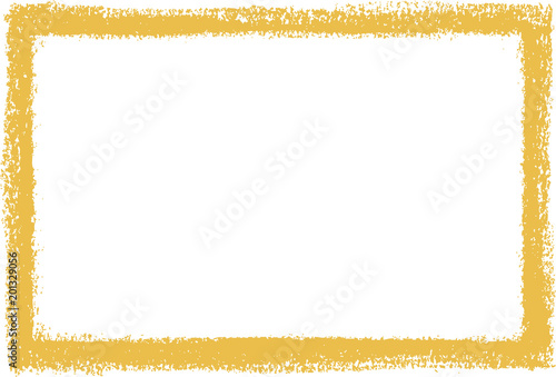 crayon_frame_orange