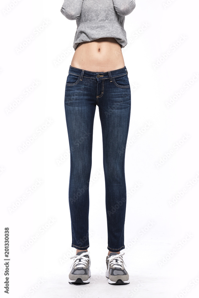 woman stand up wearing clothes isolated white background. woman stand up wearing clothes isolated white background.