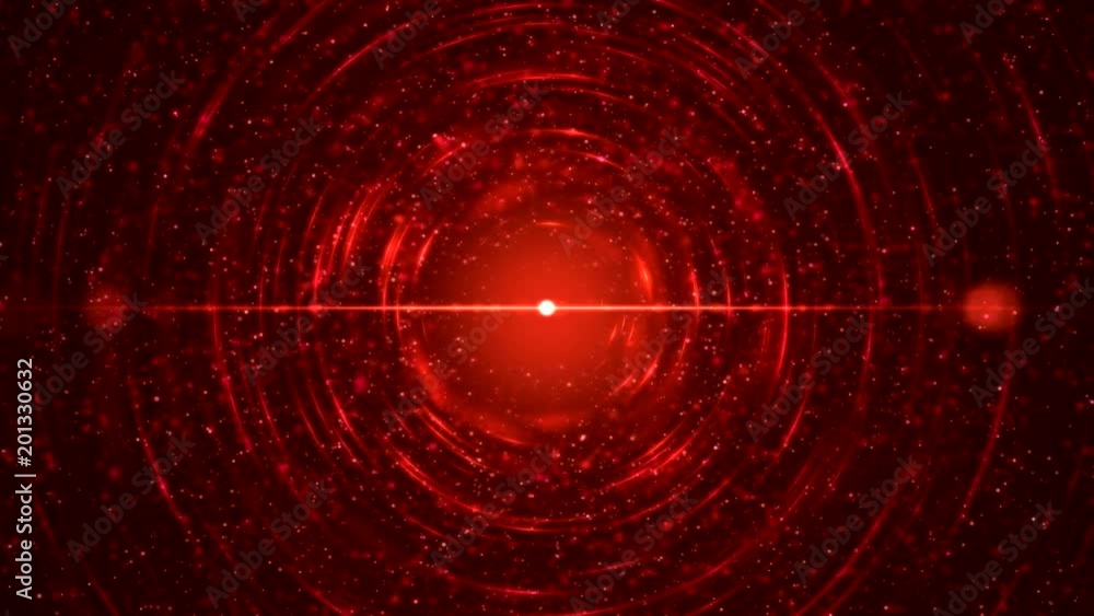 Colorful Shining Particle Emitting Light Animation - Seamless Loop Red Colorful Shining Particle Emitting Light Animation - Seamless Loop Red