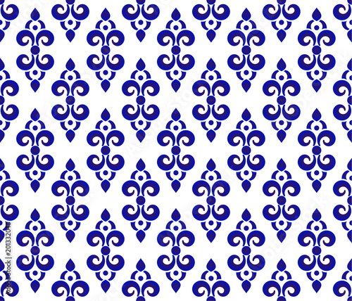 royal blue pattern vector