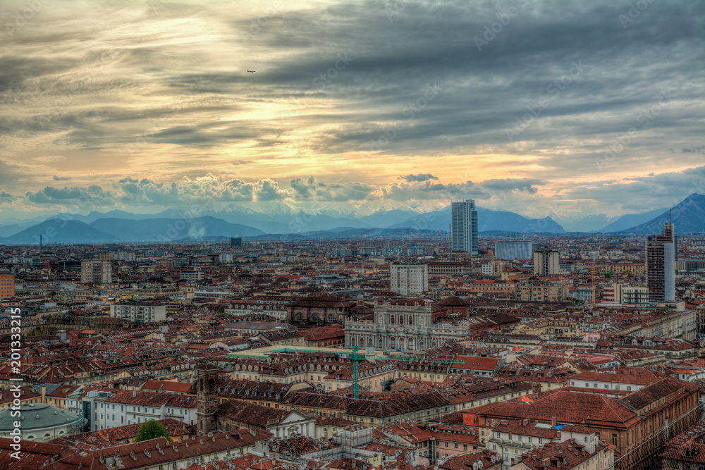 Torino dall'alto della Mole Antonelliana