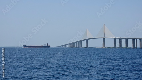 Sunshine Skyway Brücke in Florida