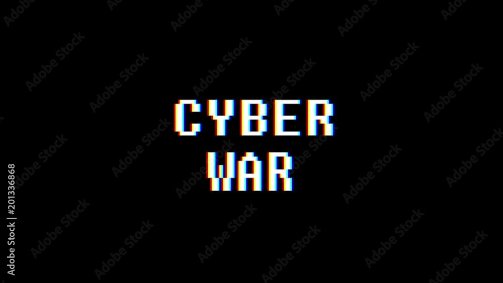 retro videogame CYBER WAR word text computer old tv glitch interference noise screen animation seamless loop New quality universal vintage motion dynamic animated background colorful video m retro videogame CYBER WAR word text computer old tv glitch interference noise screen animation seamless loop New quality universal vintage motion dynamic animated background colorful video m