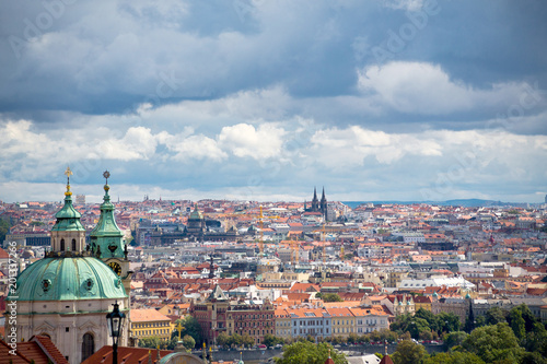 Prague panoramic view