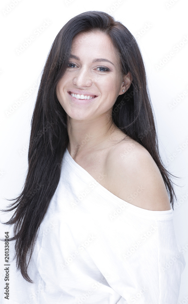 Portrait of a stylish young woman. Portrait of a stylish young woman.