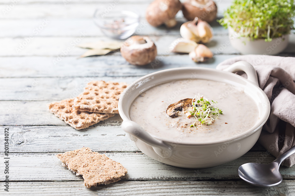 Mushroom cream soup