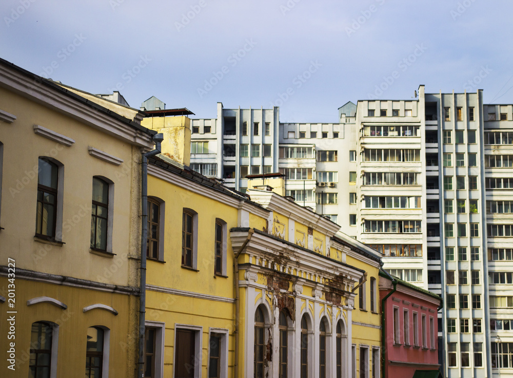 Old city street. Minsk, Belarus.