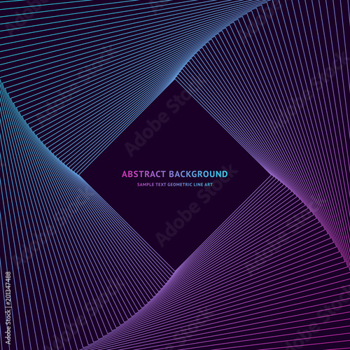 Geometric Line Art Background