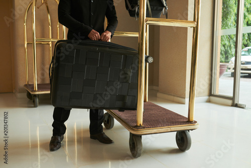 Taking care of luggage