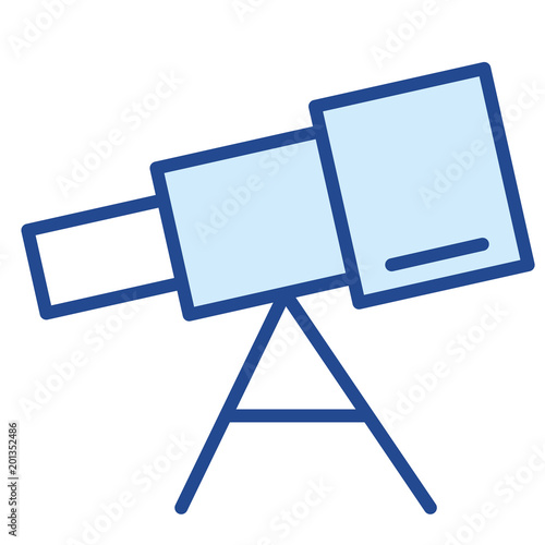 Teleskop Vector Icon