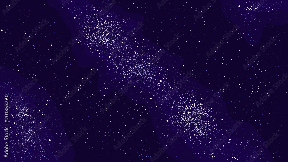 Fototapeta premium Star sky background