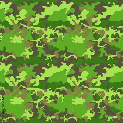 Green military camo