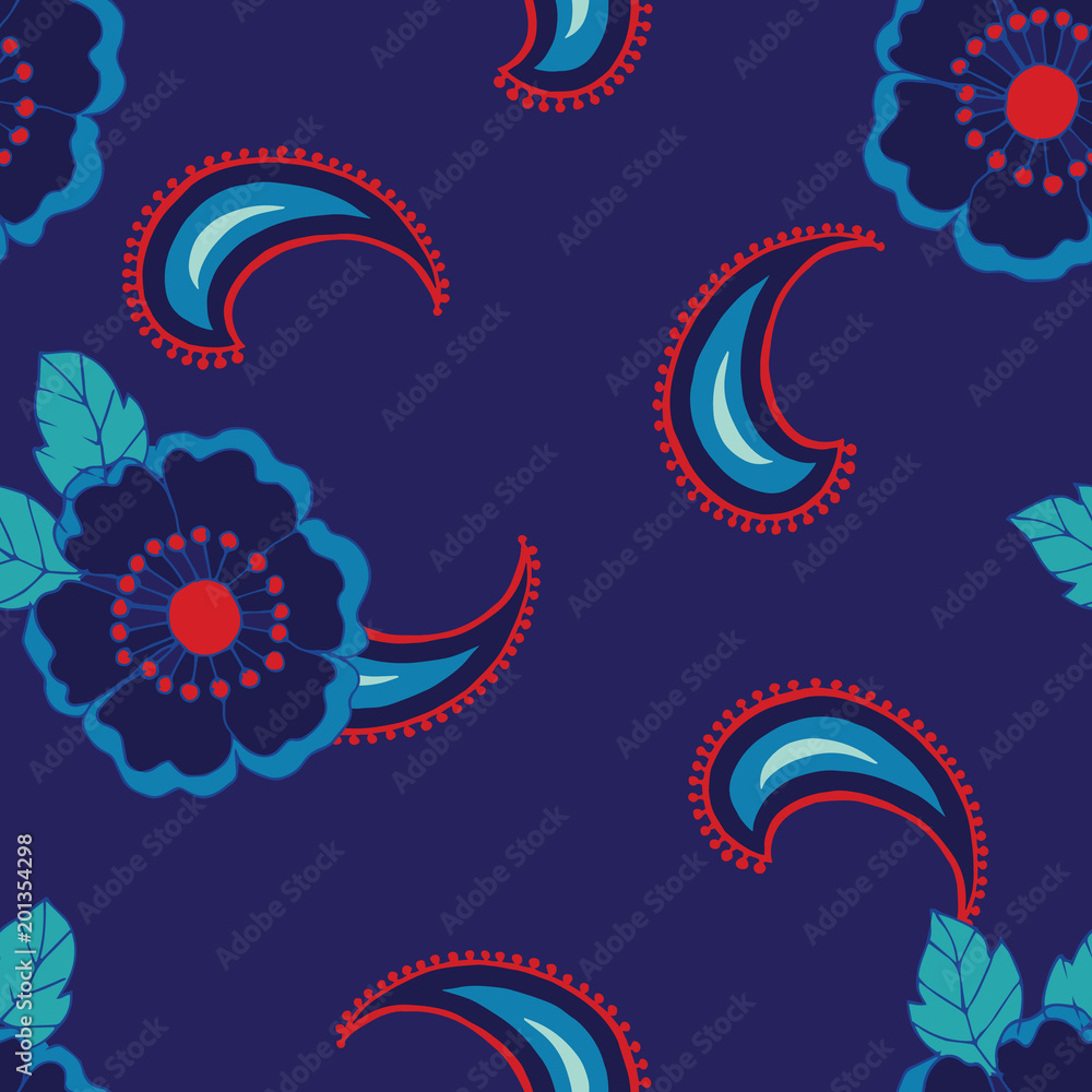 Abstract elegance pattern with floral background. Abstract elegance pattern with floral background.