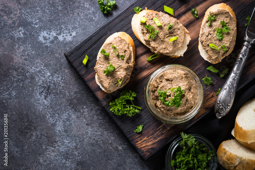 Pate from beef liver.  photo