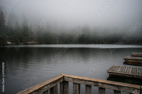 The lake Mummelsee in Seebach, Black Forest, Baden-Wuerttemberg, Germany, Europe