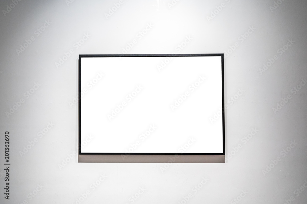 blank frame in gallery blank frame in gallery