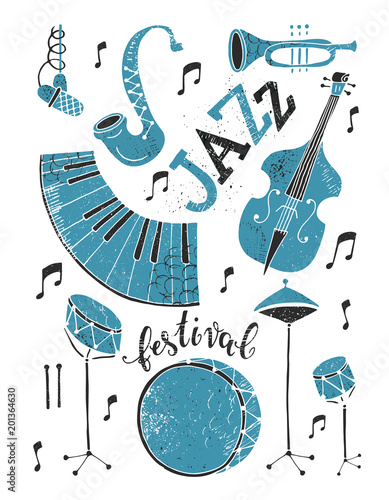 Jazz festival poster 