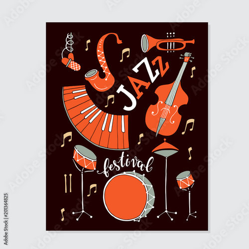 Jazz festival poster 