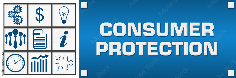 Consumer Protection Business Symbols Grid Left Consumer Protection Business Symbols Grid Left