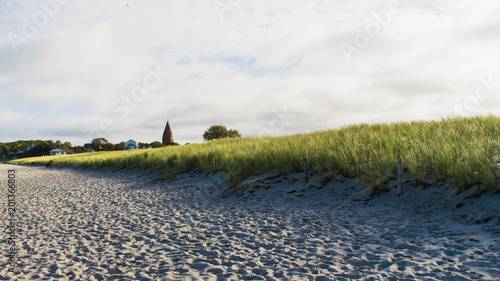 Fototapeta Naklejka Na Ścianę i Meble -  Sunny day at the beach (Baltic Sea), Rerik, eastern Germany