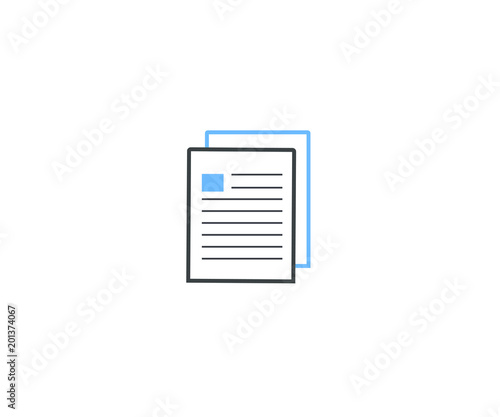 Business document icon 
