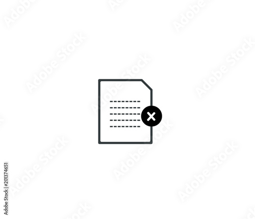 Document not allow icon