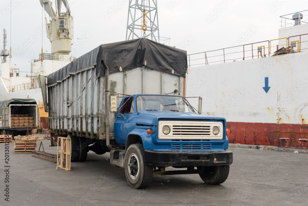 Old truck  in Equador