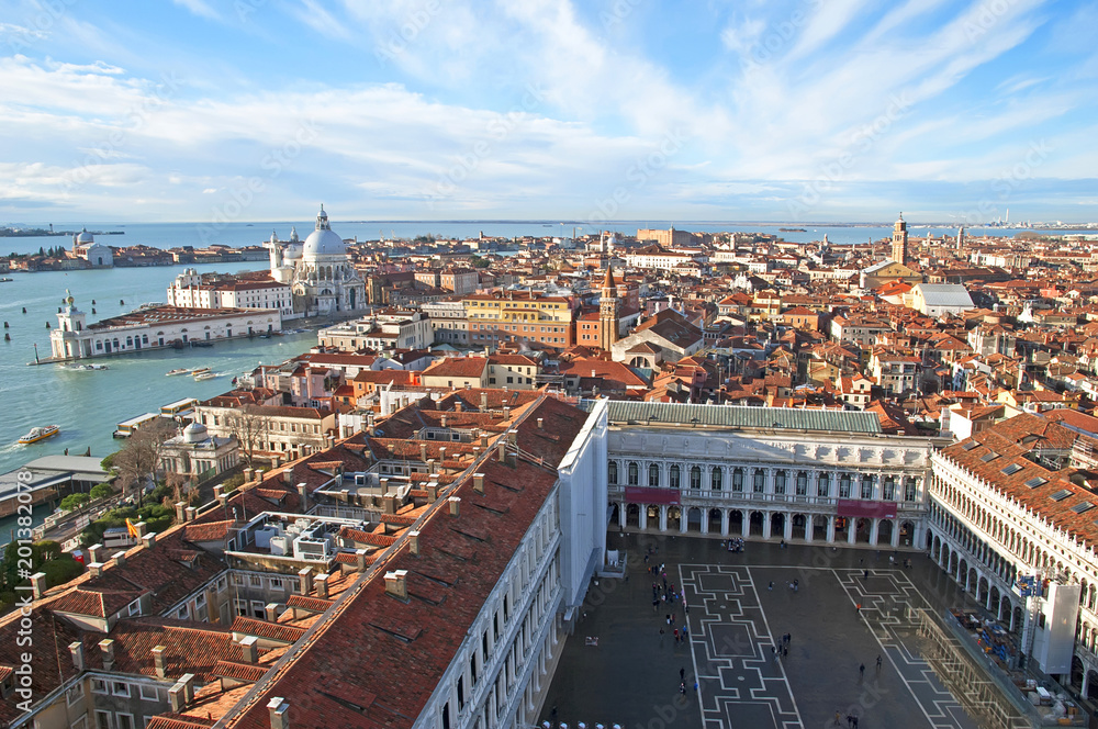 View of Venice landscape
