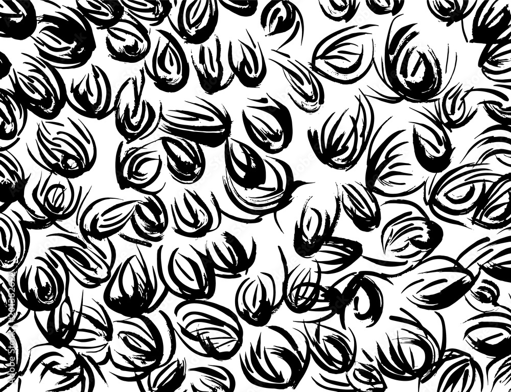 Brush stroke pattern. Watercolor. Brush stroke pattern. Watercolor.