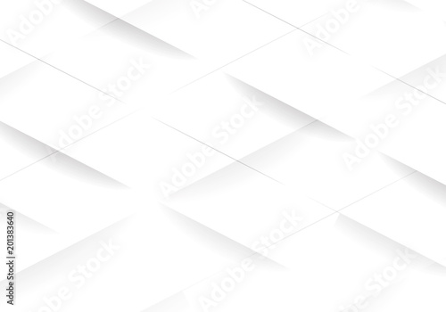 White modern geometric background. Texture for cover design, website background, advertising. Vector