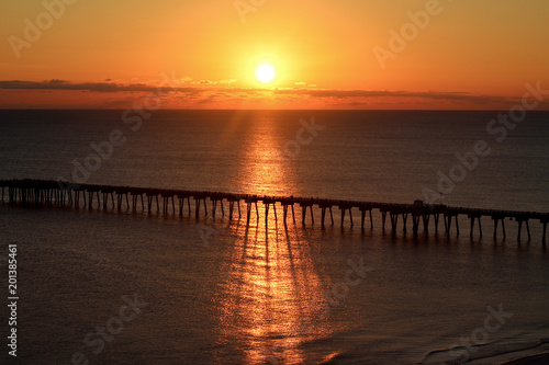 Sunset Over the Pier