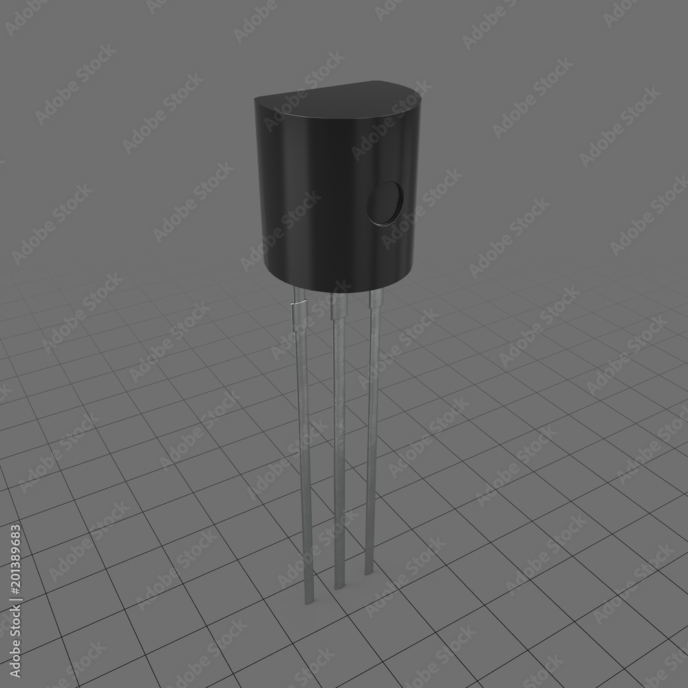 Transistor Stock 3D asset | Adobe Stock